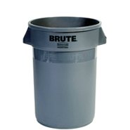 BRUTE CONTAINER 32 GL WH 6/CS